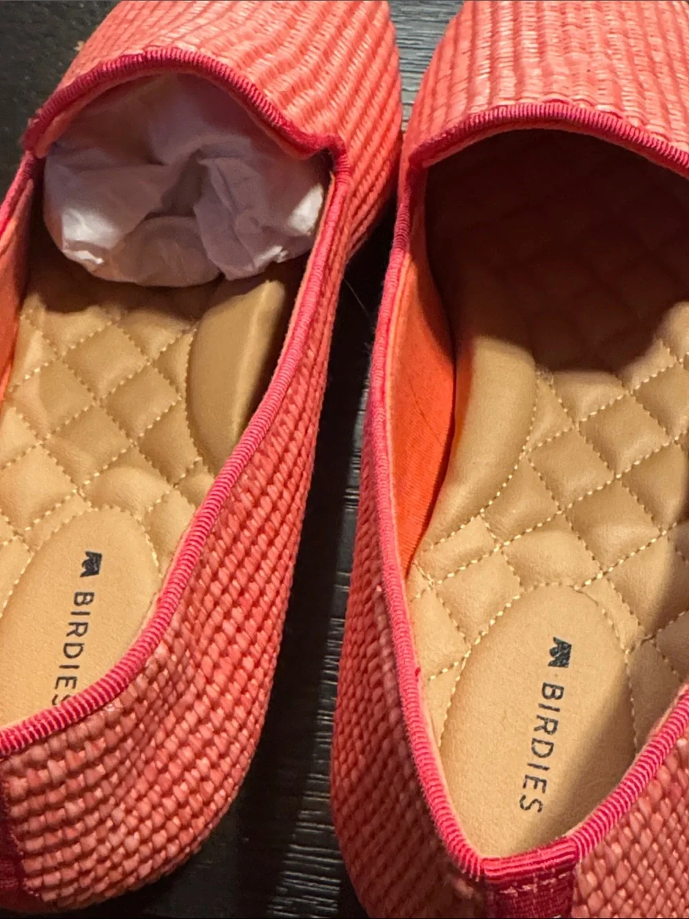 Birdies  Woven raffia Slip-On Loafers for Women